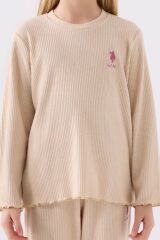 U.S. Polo. Assn. Kum Kız Çocuk Pijama Takımı US1986