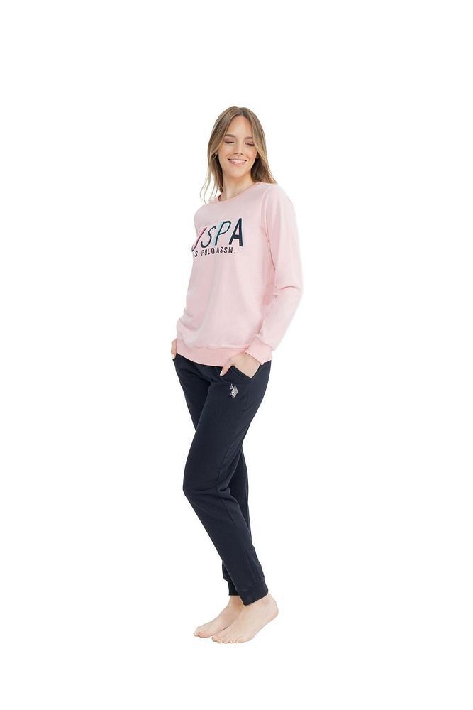 U.S. Polo Assn. Kadın Ev Giyim Alt-Üst Takım - RaBA1.r7/BA0w.PL7/BFF.4