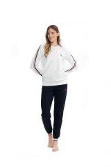 U.S. Polo Assn. Kadın Ekru Ev Giyim