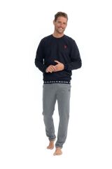 AP U.S. Polo Assn. Erkek Lacivert Ev Giyim PLS 025KPM.AE1.ST.RA8.OU8.P15.KM11