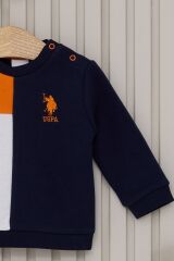 US POLO ERKEK BEBEK 2LI TAKIM  Turuncu