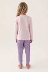 Endless Mor Kız Çocuk Pijama Takımı