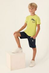 U.S. Polo Assn Lisanslı Clothing Yeşil Erkek Çocuk Bermuda Takım