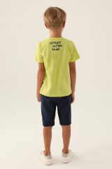 U.S. Polo Assn Lisanslı Clothing Yeşil Erkek Çocuk Bermuda Takım