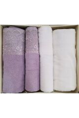 FIDELYA BEJ-KREM BEJ BEST SET HAMAM TAKIMI