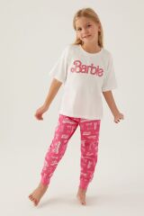 Cool Krem Kız Çocuk Pijama Takımı