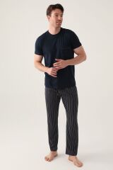 Erkek Siyah Pijama Takımı