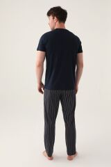 Erkek Siyah Pijama Takımı