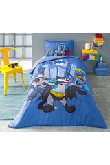 Looney Tunes Heroes Batman Tek Kişilik Lisanslı Çocuk Nevresim Takımı