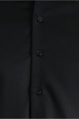 Uzun Kol Slim Fit Dar Kesim Non Iron Saten Pamuklu Gömlek