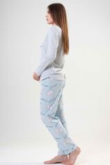 Vienetta Kadın Uzun Kollu Pijama Takımı
