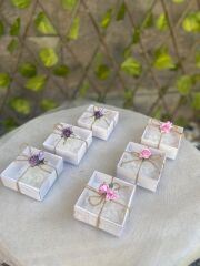 10 Adet Süslemeli Lotus Mum, Nikah Şekeri, Doğum, Sünnet, Düğün Nişan Söz, Kına, Doğum Günü.