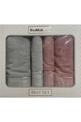 Ditsy Pembe-gri Best Set