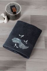 Feather Nakışlı Hamam Seti